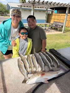 Spring Dawn Bay Trip: Speckled Trout & Redfish Action