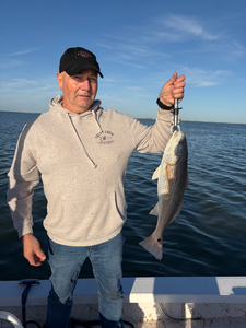 Winter Morning Redfish & Speckled Trout Action with Light Tackle
