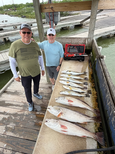 Solid Spring Morning Redfish on 1/2 Day AM Bay Trip