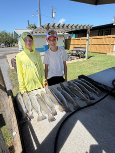 Morning Bay Fishing Trip: Speckled Trout Success with Today We Fish
