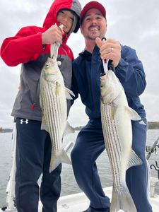 Father and Son Inshore Fishing