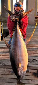 160# yellow fin tuna.