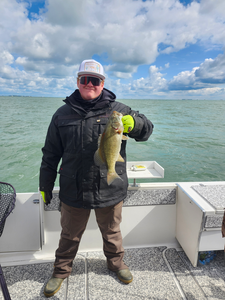 Lake Erie Walleye & Smallmouth Action - 7hr Wicked Eye Charter