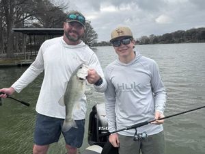 Strong Morning Bass Bite for Clifton’s Birthday