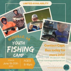 Limited Spots for Youth Fishing Lessons – Learn Skills for Life!
