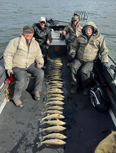 Late March walleye fishing prime window