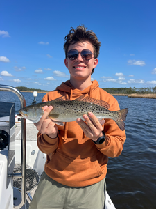 New Bern Speckled Trout Success - 4hr Morning Charter Trip