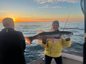 Golden Catch, Golden Hour: New Jersey Fishing Trip