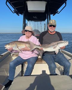 Reeled In These Large Redfish in Charleston, SC