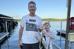 Catching Crappie with Ol Blue Tackle and Crappie Slammers