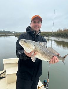 Redfish fishing in Darien, GA