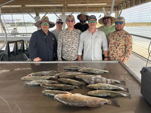 Windy Matagorda conditions but steady fishing with open dates ready to book