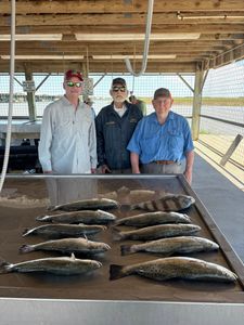 Changing winds but steady results with strong trout action and June dates still open.