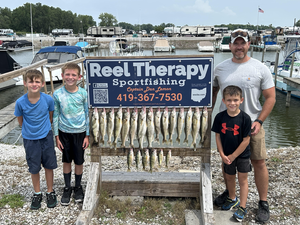 Lake Erie Walleye: Multi-Technique Trip from Reno Beach, Oregon