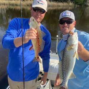 Redfish and Sea Trout Fishing in North Carolina