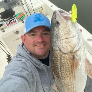 Big Redfish Caught in North Carolina