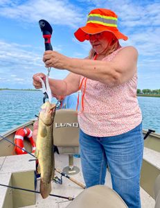 Bonus Fish On A Lake Saint Clair Fishing Charter