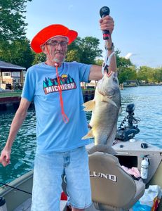 Freshwater Drum Caught On Lake St. Clair Charter