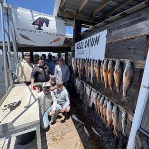 Alabama Anglers Stay on the Redfish Bite After the Front