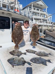 Productive North Carolina Offshore Fishing – Fluke, Triggerfish & Sea Bass Action