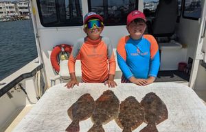Flounder fishing in New Jersey