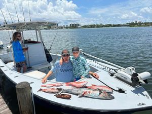 Vinny Lands a Big Kingfish
