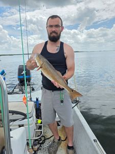 Chantal & Randy Land Keeper Reds and 18” Flounder as Snook Bite Slows, Spring Availability Open Through April