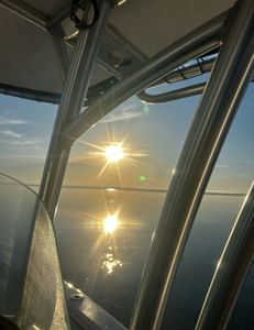 To cold to fish inshore 