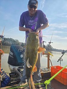 The garage door guys and boat recored #55lb flat head