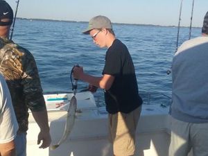 Lake Erie fishing charters in action!