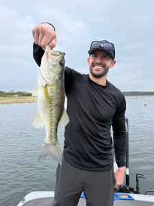 Lake Travis Bass Action with Bass Tours ATX - Spring Bite On!