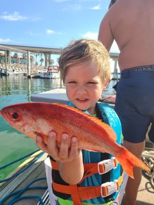 Kid approved!  Fishing can be fun for all! 