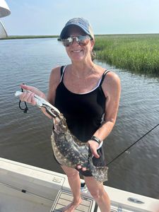 Hot day, big bites, great results!