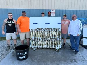 Heavy walleye haul to close the season