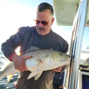 Guided fishing trip for Redfish