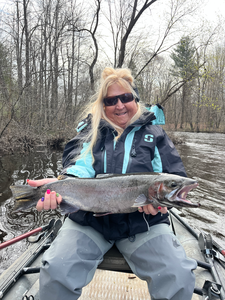 Stanwood MI Spring Coho & Rainbow Trout - Full Day Success!