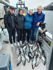 Great groups and a bonus king salmon!