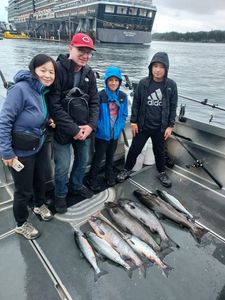 King salmon and smiles all around!