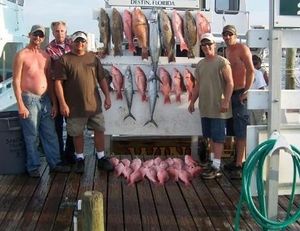Deep sea fishing charters in Florida, Snapper etc