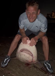 Miami Beach Shark Zone Evening Trip - Drone & Surf Fishing Action