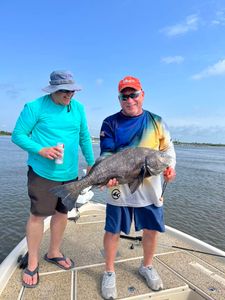 Hot Trout Bite in Cocodrie, Louisiana