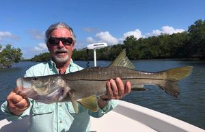 We got some snook! Fishing in Pine Island