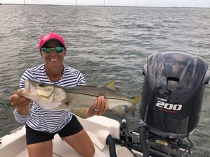 Excited to share her snook for today!