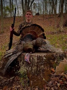 Henry Montague Celebrates His First Spring Gobbler at GVHP