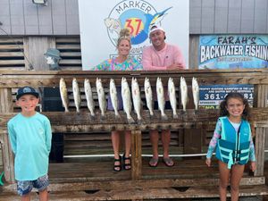 Family Fishing Success with Trophy Trout Action