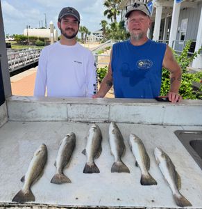 Great Day Catching Fish on the Pond