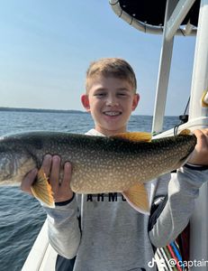 Father and son morning