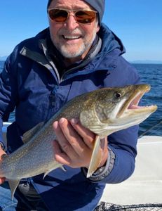 Trout-tally loving life on Lake Champlain!