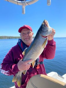Lake trout fishing