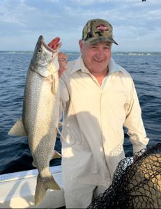 Lake trout fishing is heating up!!